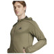 Adidas Ανδρική ζακέτα Train-Essentials Seasonals Full-Zip Hoodie